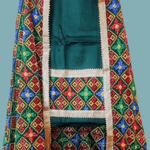 Phulkari Suit with Dupatta (Un-stitched)