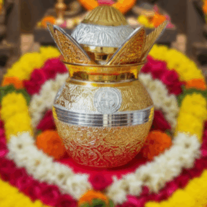 Beautiful Kalash from Peetal Nagri Moradabad