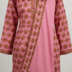 Phulkari Suit with Dupatta (Unstitched)