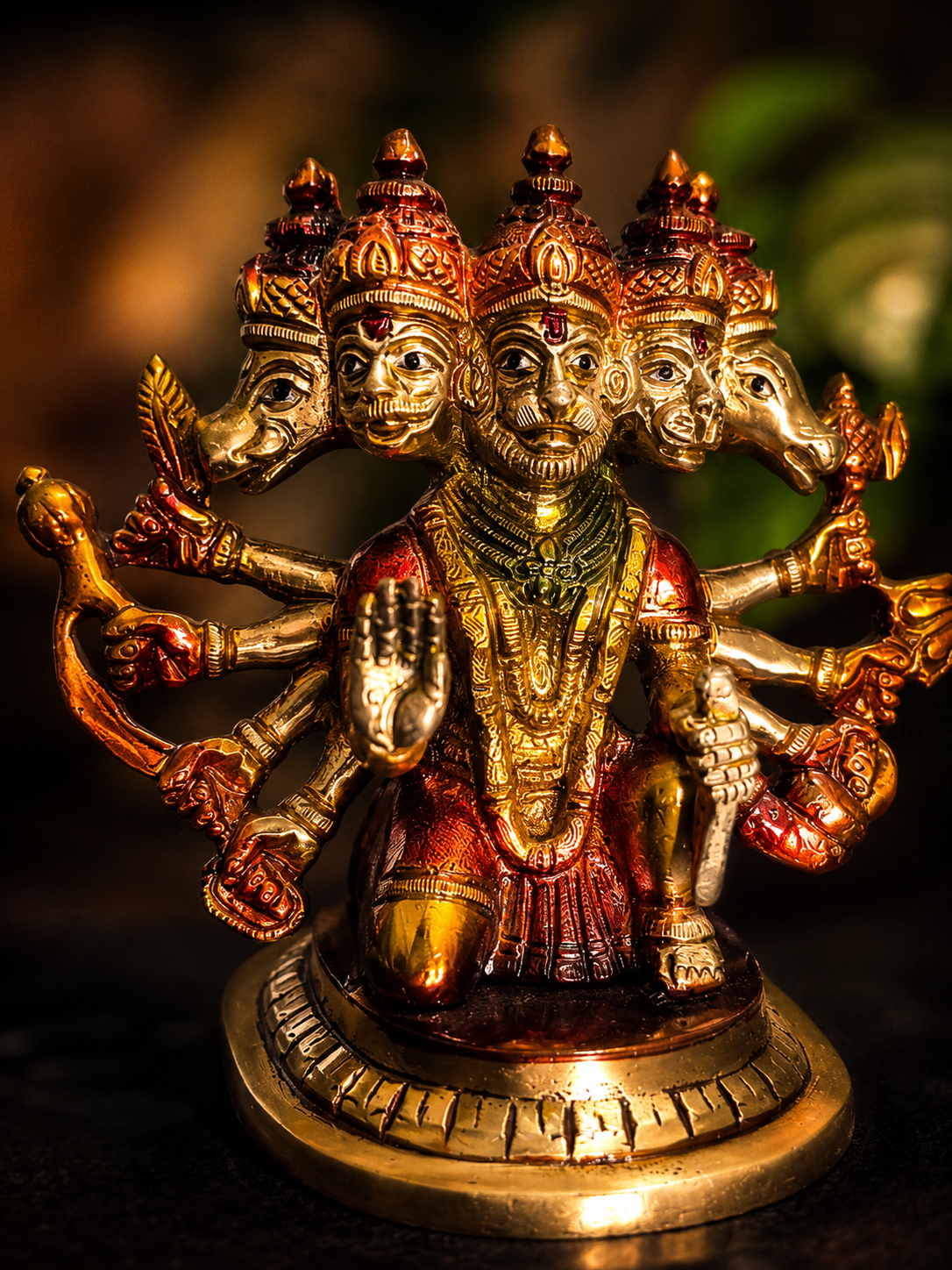 Idol of Bajrang Bali - Panchmukhi Hanuman
